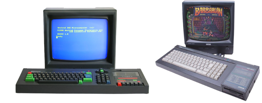 Amstrad CPC464 and CPC6128