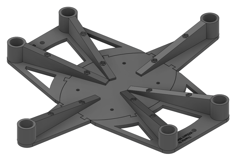 R2-D2 Part 6: Centre Leg Support